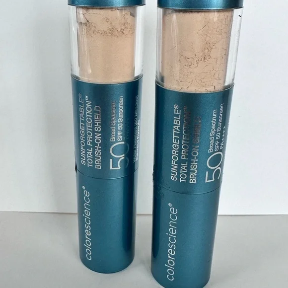 New (2) Fair colored Sunforgettable Brush on Shield 50spf - Picture 1 of 2